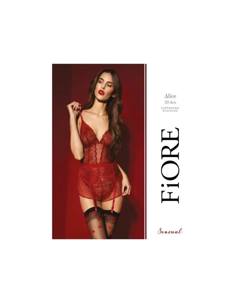 Fiore Bas fantaisie Alice Discount