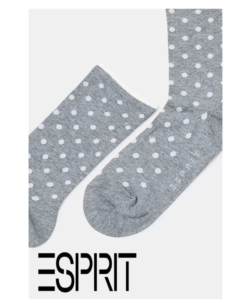 ESPRIT Chaussettes chinées à pois Sale