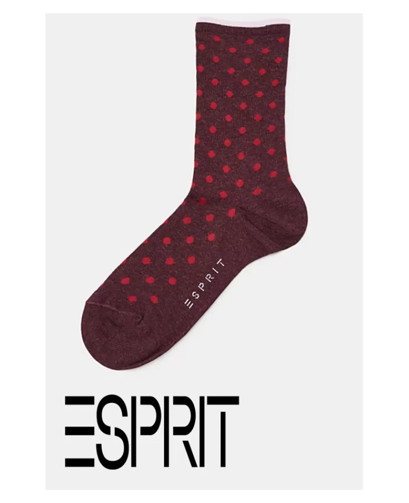 ESPRIT Chaussettes chinées à pois Sale