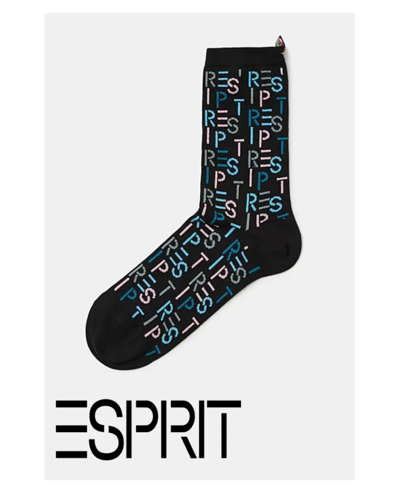 chaussettes_femmes_cigles_esprit_4.webp ESPRIT Chaussettes Femmes ciglées Discount
