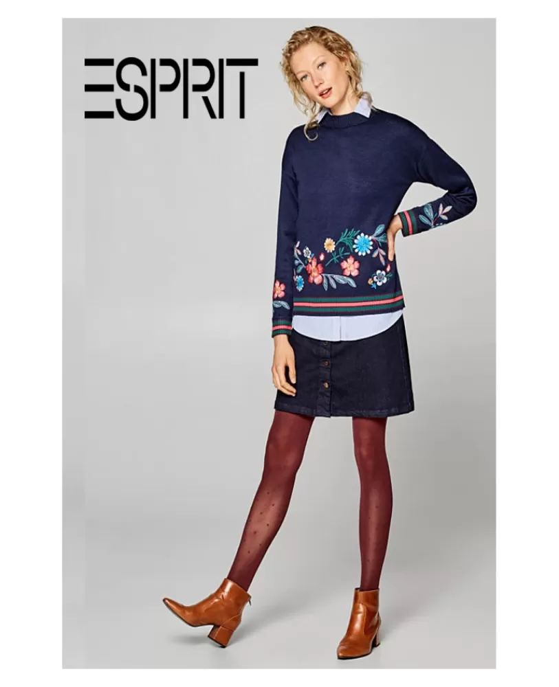 ESPRIT Collant fantaisie à pois Best Sale