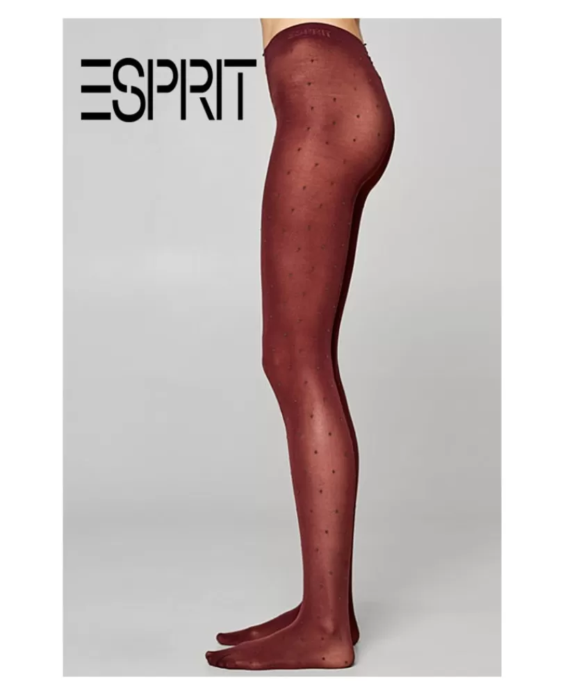 ESPRIT Collant fantaisie à pois Best Sale