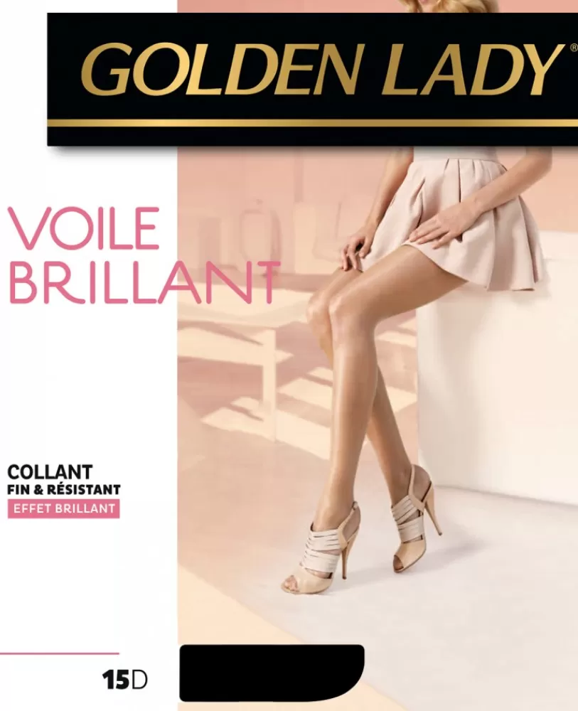 Golden Lady Collant Voile Brillant Sale