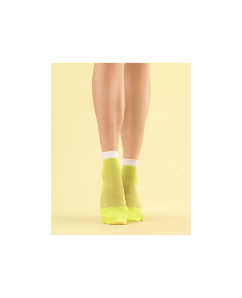 Fiore Socquettes fantaisie Juicy Lime Clearance