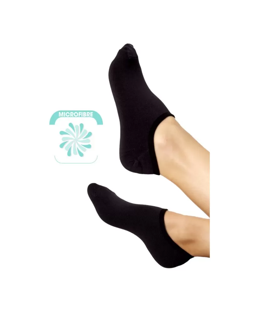collantFr Socquettes microfibre noires Online