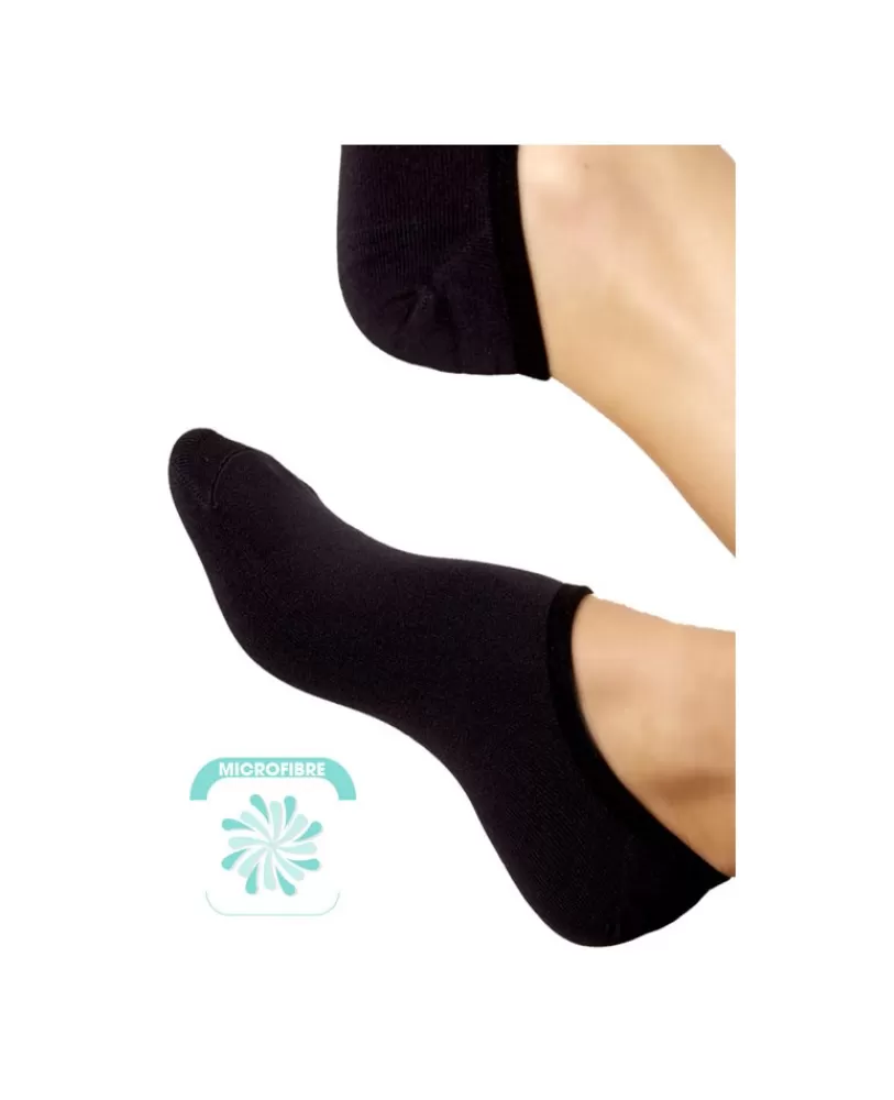 collantFr Socquettes microfibre noires Online