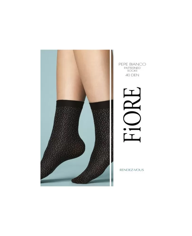 Fiore Socquettes Pepe Bianco Flash Sale